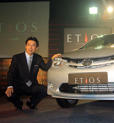 The Etios and it's creator Yoshinori Noritake - Chief Engineer Toyota Motor Corporation.