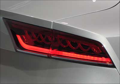Audi A7 right taillight.