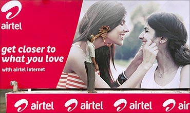 Bharti Airtel's new advertisement.