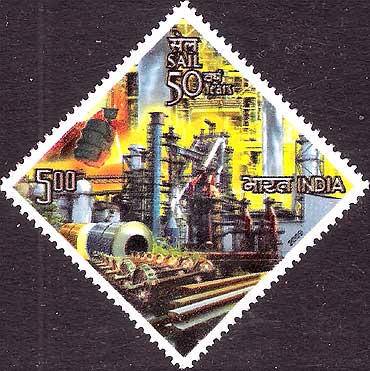 SAIL represented on a stamp.