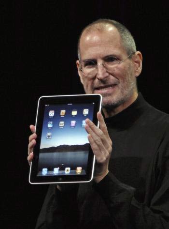 Apple founder Steve Jobs.