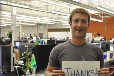 Mark Zuckerberg, CEO, Facebook.