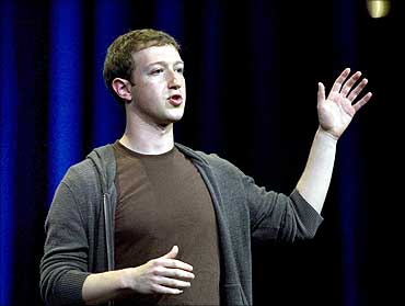 Mark Zuckerberg, founder of social networking giant Facebook.