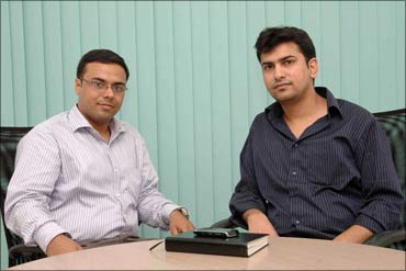 Umesh Sachdev, founder CEO, and Ravi Saraogi, co-founder, Uniphore Software Systems.