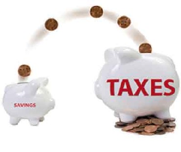 A tax payer should work out the tax deduction on the basis of the net qualifying amount. 