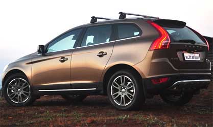 Side view of Volvo XC60.