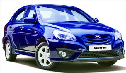 Hyundai Verna.
