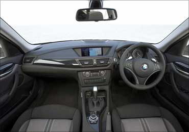 BMW X1 interior.