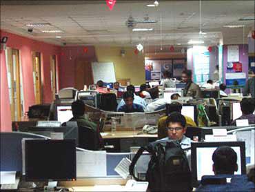 A BPO centre.