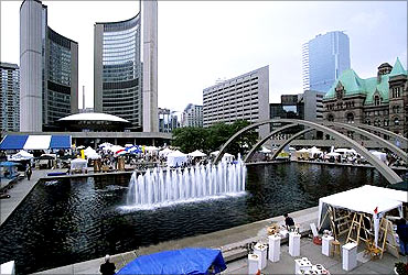 The entertainment capital of Canada, Toronto.