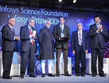 Abhijit Banerjee, winner of Infosys Prize for Social Sciences and Economics.