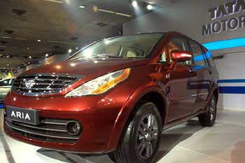 The Aria, the crossover MPV from Tata.