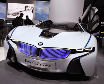 BMW Vision concept car.