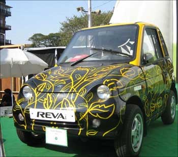The Reva, painted by artists.