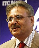 Image: ITC Ltd Chairman Y C Deveshwar. Photograph: Reuters