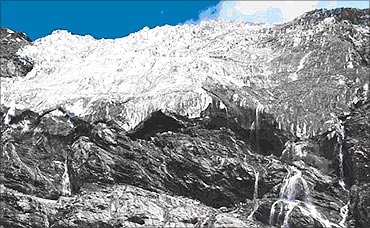 Himalayan glaciers.