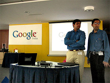 Google India office in Bangalore.