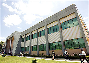 The Wipro campus in Bangalore.