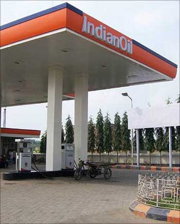 IOC petrol pump.
