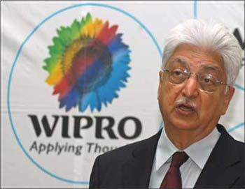 Wipro chief Azim Premji.