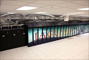 Jaguar supercomputer.