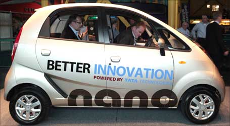 Tatas' innovation, Nano car.