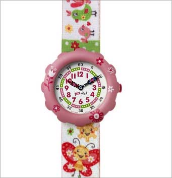 Swatch watch for kids.