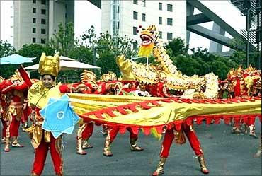 Image: China grows. Photograph: Courtesy, Shanghai World Expo. 