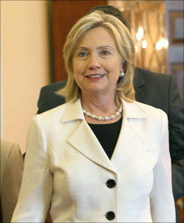 US Secretary of State Hillary Clinton.