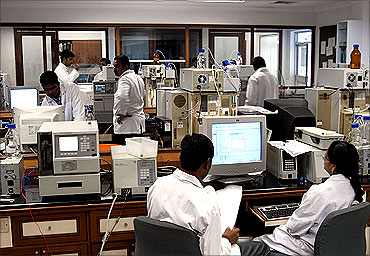 Quality Control Lab, Hyderabad.