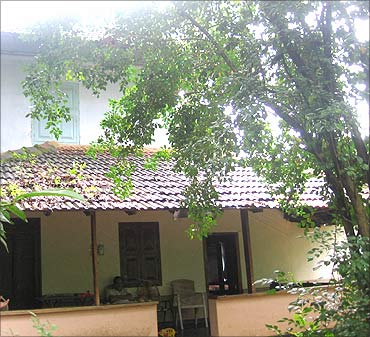 A traditonal house in Kozhikode.