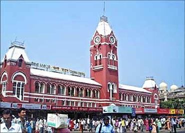 Chennai Railway Station.