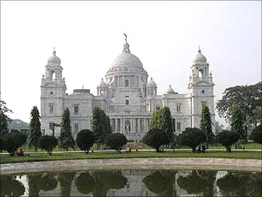 The Victoria Memorial in Kolkata.