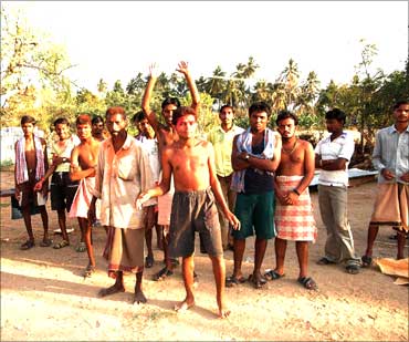 Workers from Jharkhand.