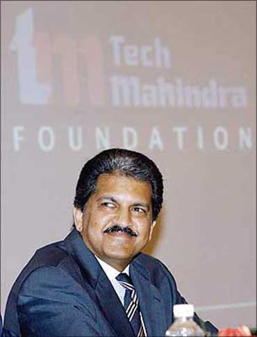 Mahindra and Mahindra vice chairman Anand Mahindra.