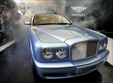 Bentley's new Azure convertible.