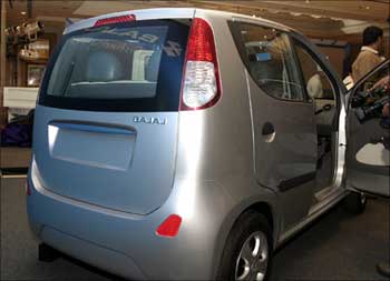 Bajaj small car aims at mileage of 30 km per litre