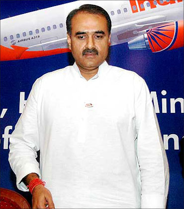 Civil Aviation Minister Praful Patel.