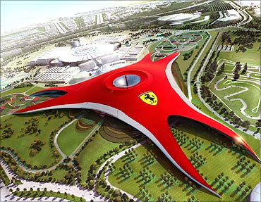 Ferrari Theme Park, Dubai.