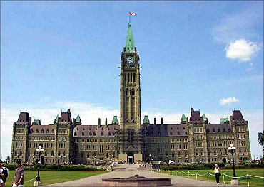 Parliament building, Canada.