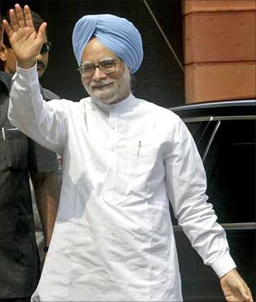 Prime minister Manmohan Singh.