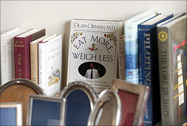 A book titled, Eat More, Weigh Less belonging to Bernard Madoff.