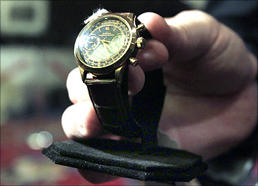 A Rolex watch owned by Bernard Madoff.
