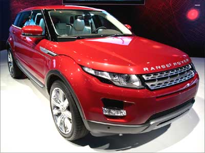 Range Rover Evoque.