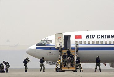 Air China passenger jet.