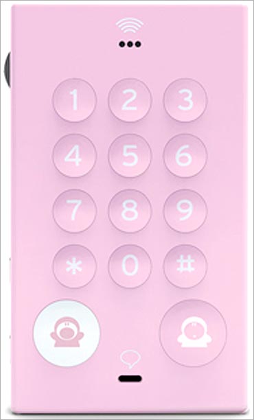 Pink John's phone.