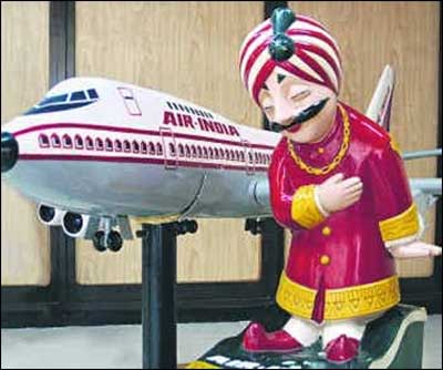 Air India's mascot.