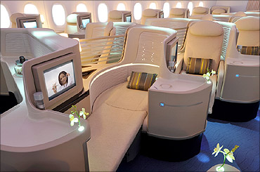 Airbus interiors.