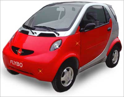 A Chinese electric car.