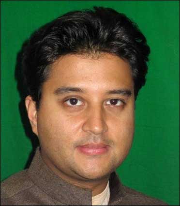Minister of state for Commerce and Industry, Jyotiraditya Scindia.